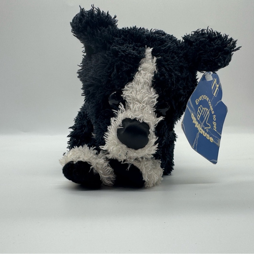 Applause 7” Black and White Border Collie